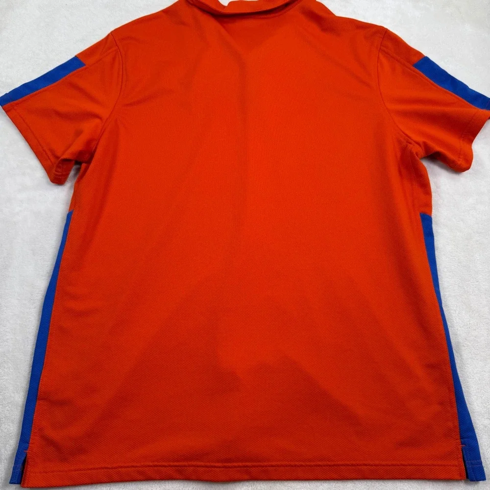 Nike Dri-FIT Florida Gators‎ Polo Mens XL Orange Blue NCAA 24814X-FG4 SU11BID